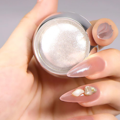 Bin Nail Shining Glitter Powder Nail Art Highlighter Decoration Powder