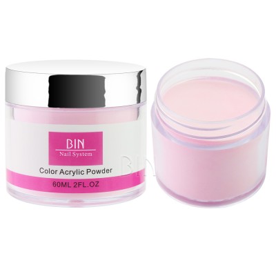 BIN Private label 2OZ bottle Nail acrylic colour polymer powder for nail