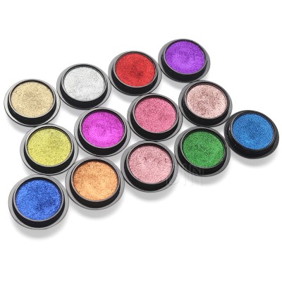 BIN New Super Shiny Solid State Nail Mirror Pigment Chrome Powder For Nail Arts