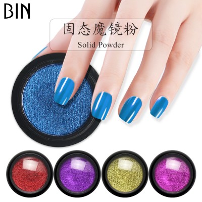 Bin Nail Art Magic Chrome Mirror Pigment Powder