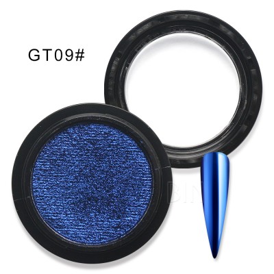 BIN Newest 1.5G Solid Magic Nail Powder Mirror Chrome Pigment Powder